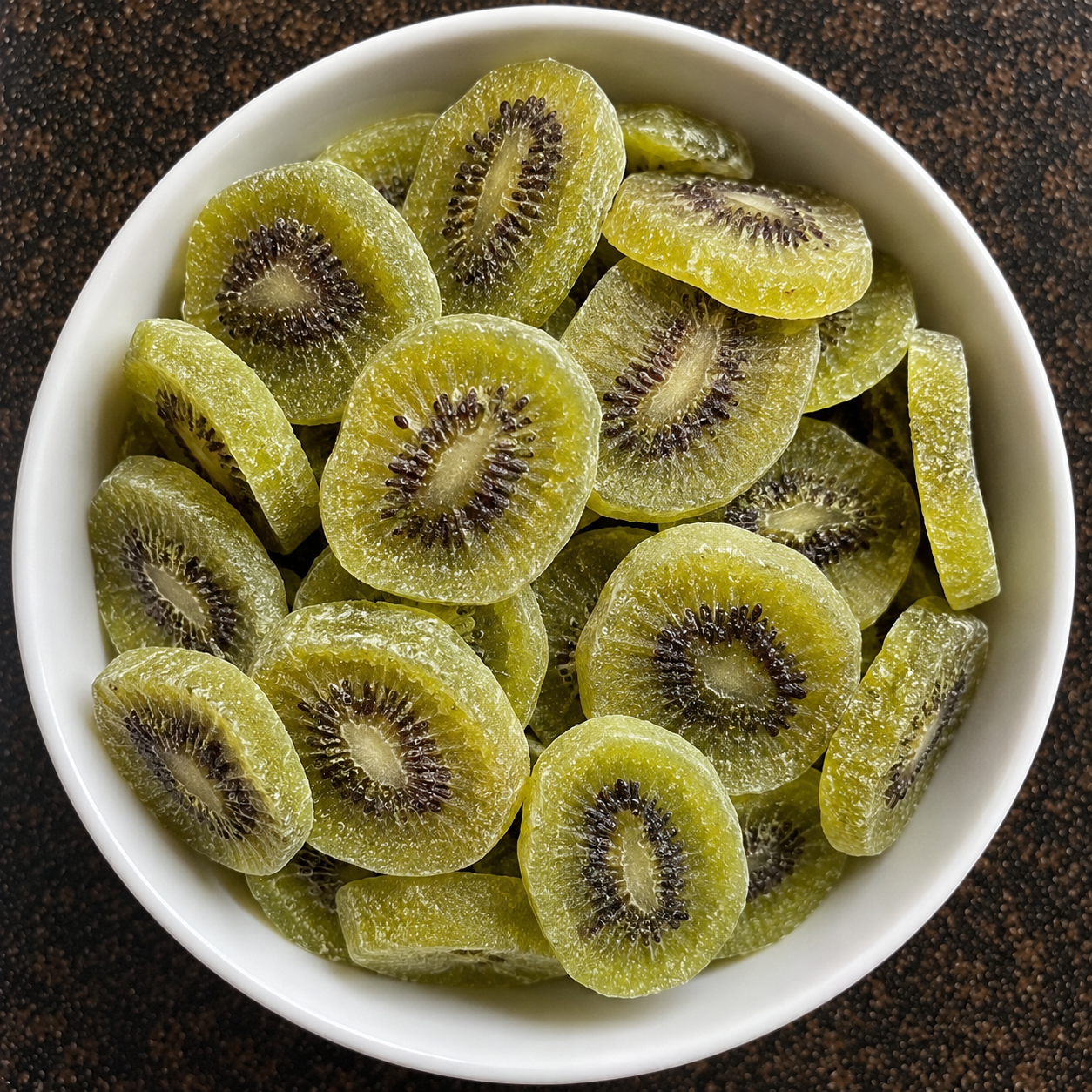 Dried Green Kiwi Slices